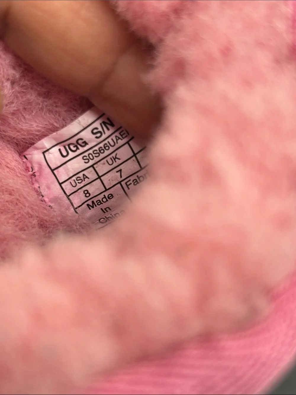 Ugg Kids Pink Suede Winter Boots - Plush Lining, SZ 8 toddler girl, box 43